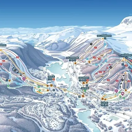 Moderne Pa Solsiden I Geilo Sentrum Appartamento Hol (Buskerud)